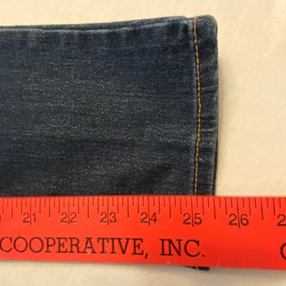 OshKosh Girls Glitter Jeans Size 10 - Picture 5 of 5